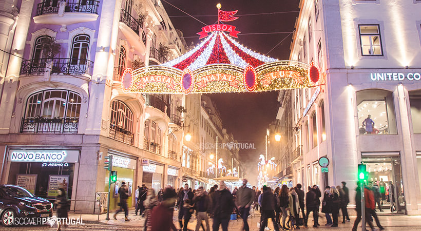 Рождество на rua Augusta