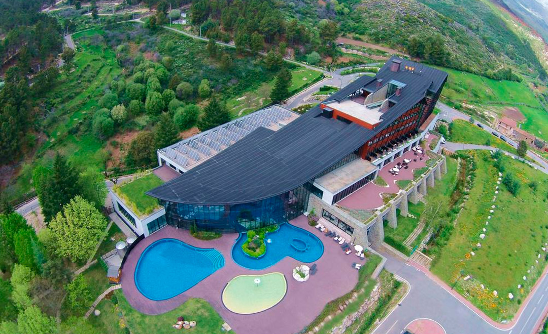 O Aquadome - Termas de Unhais da Serra