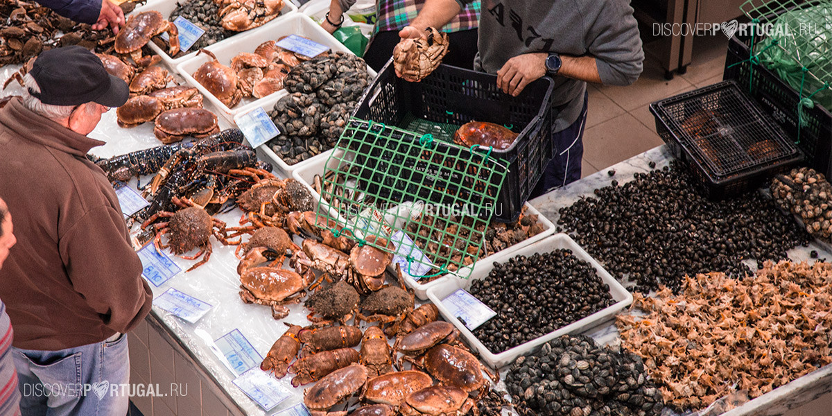 Морепродукты в Португалии